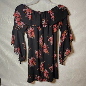 Design Lab Lord & Taylor Cute Off The Shoulders Dress Boho Style Size Medium